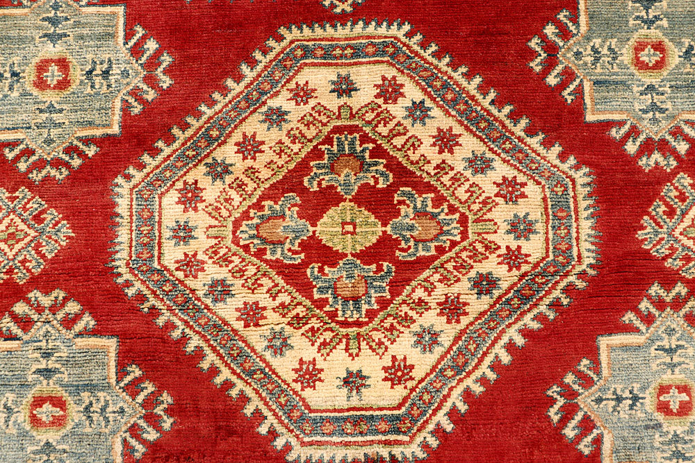 Firebrick Kazak 5' 1 x 6' 8 - No. 67633 - ALRUG Rug Store