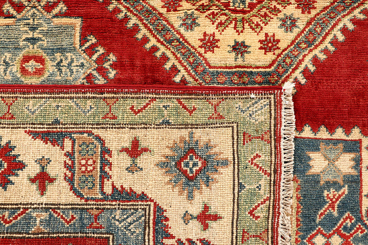 Firebrick Kazak 5' 1 x 6' 8 - No. 67633 - ALRUG Rug Store