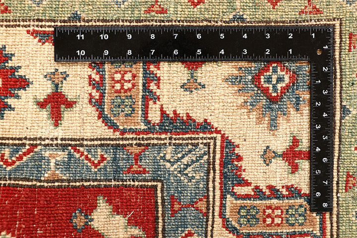 Firebrick Kazak 5' 1 x 6' 8 - No. 67633 - ALRUG Rug Store