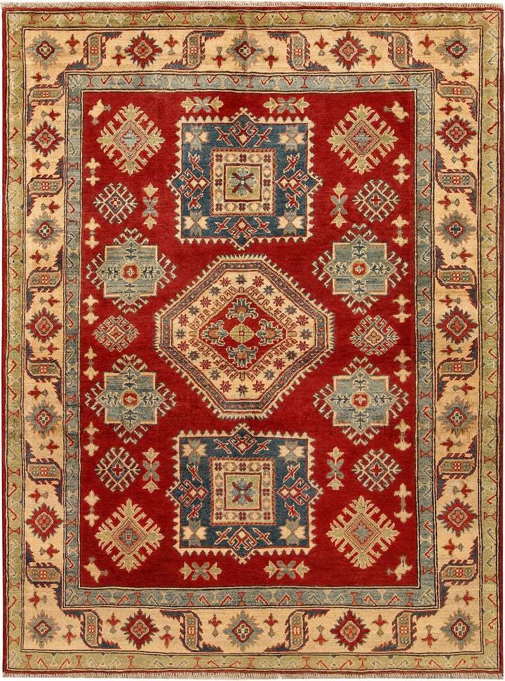 Firebrick Kazak 5' 1 x 6' 8 - No. 67633 - ALRUG Rug Store