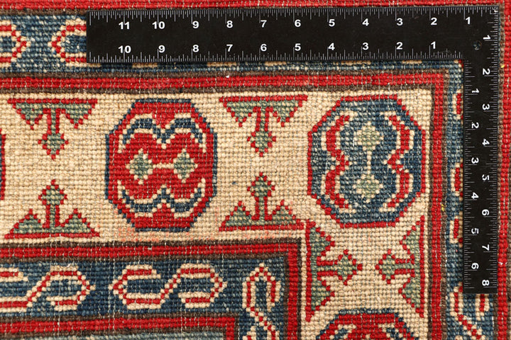 Cadet Blue Kazak 5' 1 x 6' 9 - No. 67634 - ALRUG Rug Store