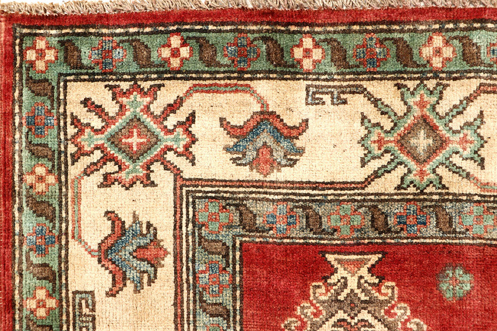 Firebrick Kazak 4' 11 x 6' 6 - No. 67635 - ALRUG Rug Store