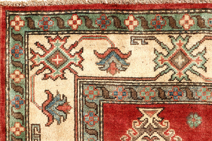Firebrick Kazak 4' 11 x 6' 6 - No. 67635 - ALRUG Rug Store