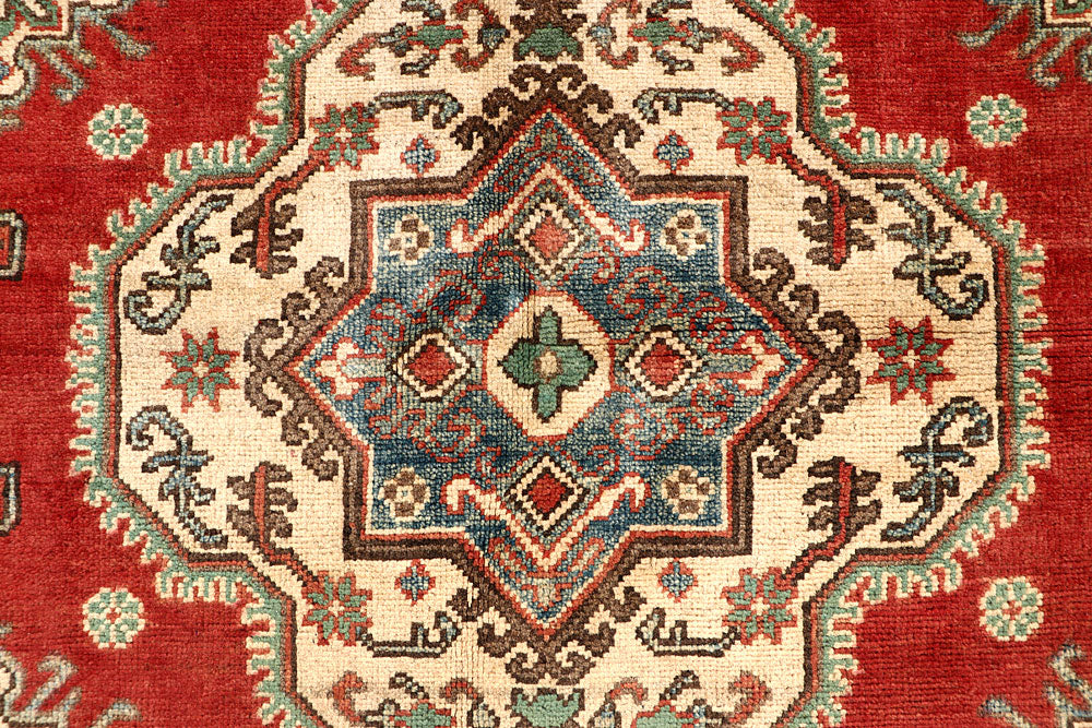 Firebrick Kazak 4' 11 x 6' 6 - No. 67635 - ALRUG Rug Store