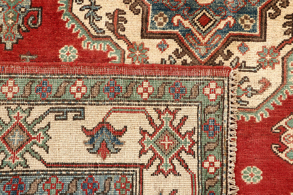 Firebrick Kazak 4' 11 x 6' 6 - No. 67635 - ALRUG Rug Store