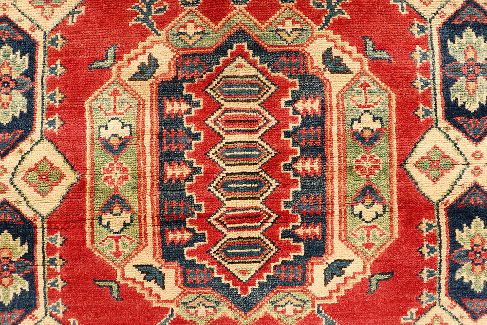 Firebrick Kazak 4' 11 x 6' 6 - No. 67636 - ALRUG Rug Store