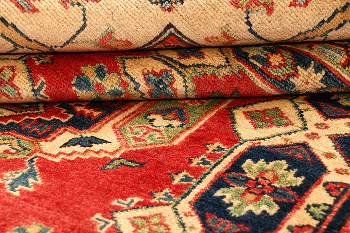 Firebrick Kazak 4' 11 x 6' 6 - No. 67636 - ALRUG Rug Store