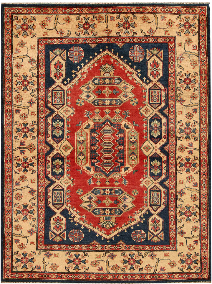 Firebrick Kazak 4' 11 x 6' 6 - No. 67636 - ALRUG Rug Store