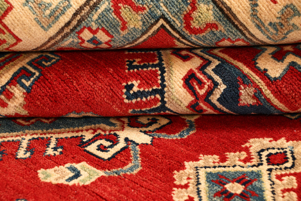 Firebrick Kazak 5' 1 x 7' 3 - No. 67637 - ALRUG Rug Store