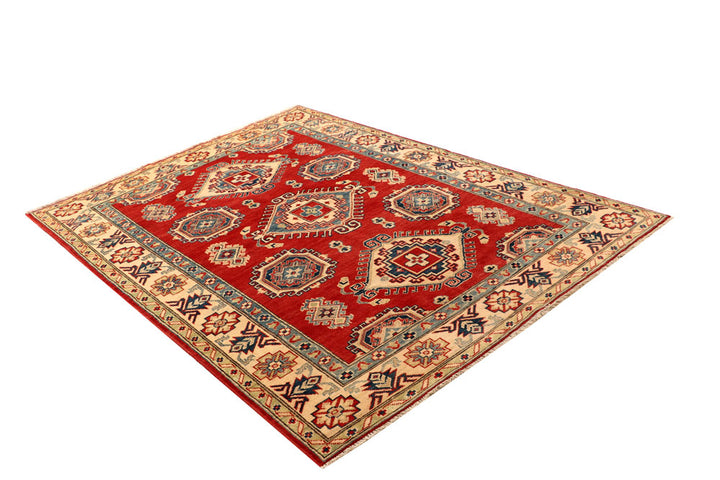 Firebrick Kazak 5' 1 x 7' 3 - No. 67637 - ALRUG Rug Store