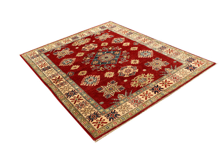 Firebrick Kazak 5' x 6' 3 - No. 67639 - ALRUG Rug Store