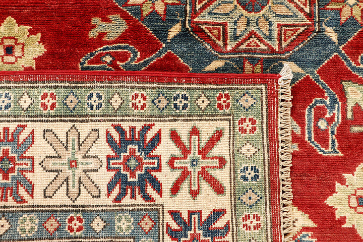 Firebrick Kazak 5' x 6' 3 - No. 67639 - ALRUG Rug Store