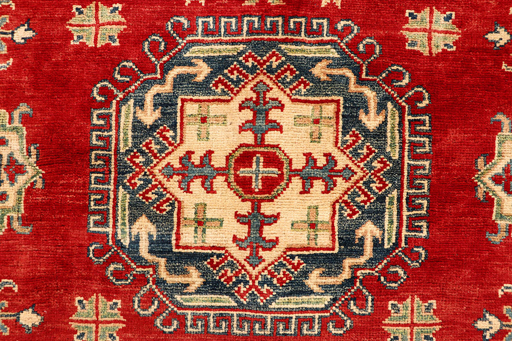Firebrick Kazak 4' 11 x 6' 6 - No. 67640 - ALRUG Rug Store