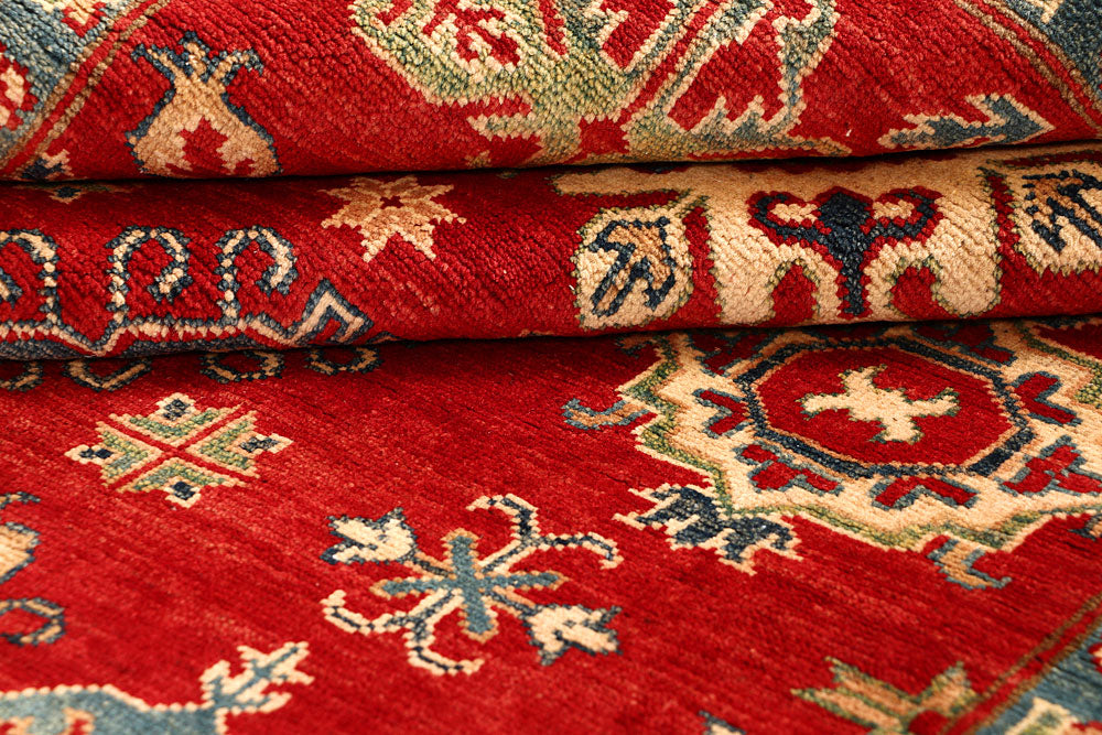 Firebrick Kazak 4' 11 x 6' 6 - No. 67640 - ALRUG Rug Store