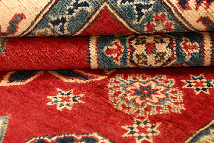 Firebrick Kazak 5' x 6' 9 - No. 67641 - ALRUG Rug Store