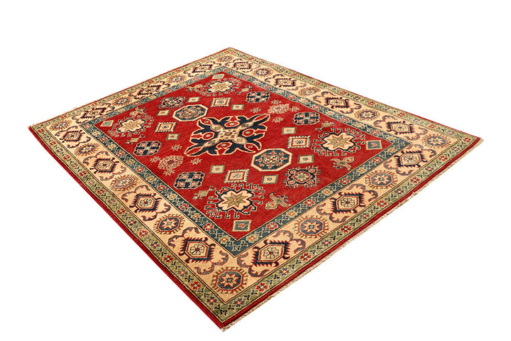 Firebrick Kazak 5' x 6' 9 - No. 67641 - ALRUG Rug Store