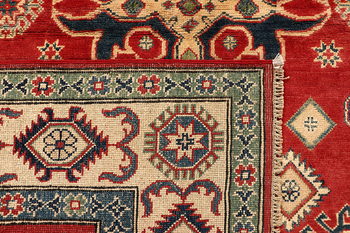 Firebrick Kazak 5' x 6' 9 - No. 67641 - ALRUG Rug Store