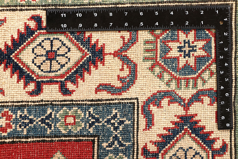 Firebrick Kazak 5' x 6' 9 - No. 67641 - ALRUG Rug Store