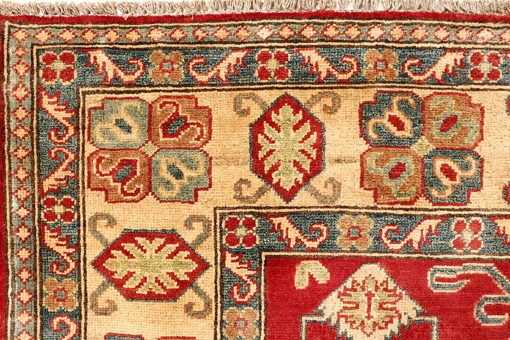 Firebrick Kazak 5' 10 x 7' 8 - No. 67642 - ALRUG Rug Store