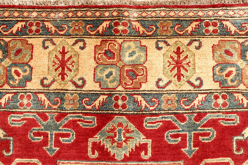 Firebrick Kazak 5' 10 x 7' 8 - No. 67642 - ALRUG Rug Store