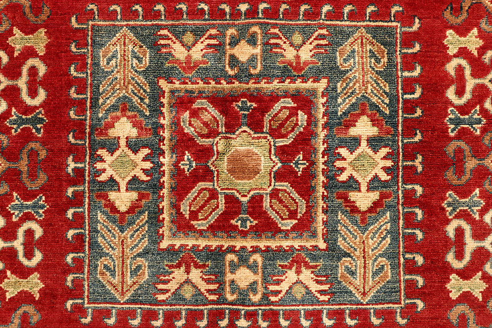 Firebrick Kazak 5' 10 x 7' 8 - No. 67642 - ALRUG Rug Store