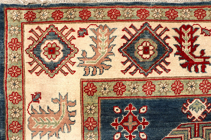 Dark Blue Kazak 8' 1 x 10' - No. 67644 - ALRUG Rug Store