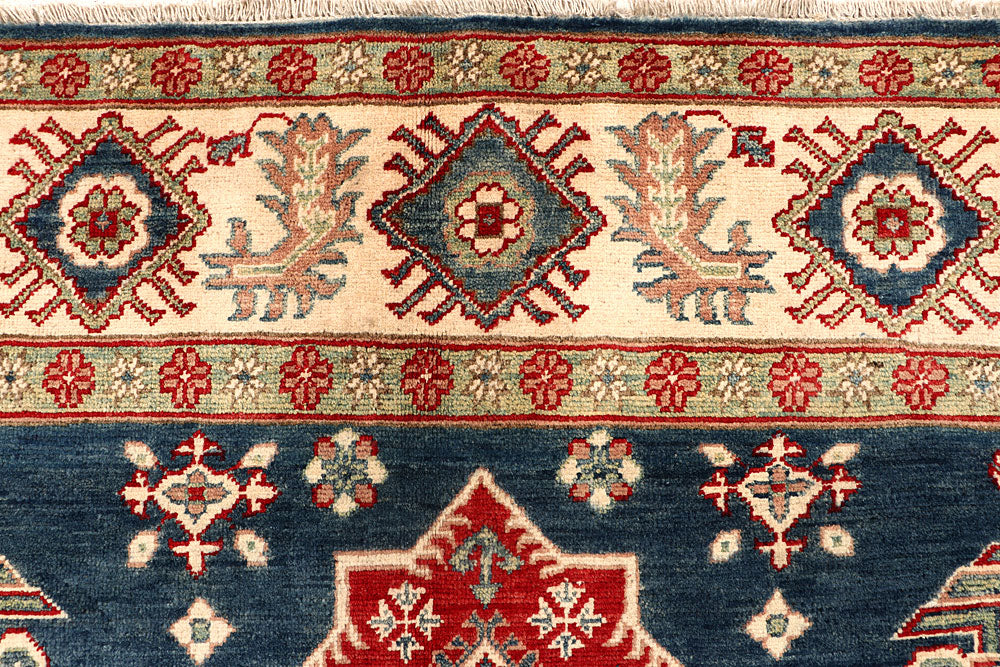 Dark Blue Kazak 8' 1 x 10' - No. 67644 - ALRUG Rug Store