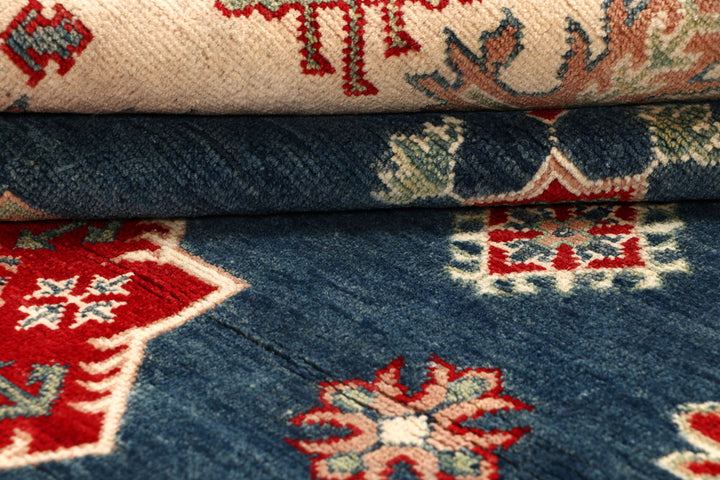 Dark Blue Kazak 8' 1 x 10' - No. 67644 - ALRUG Rug Store