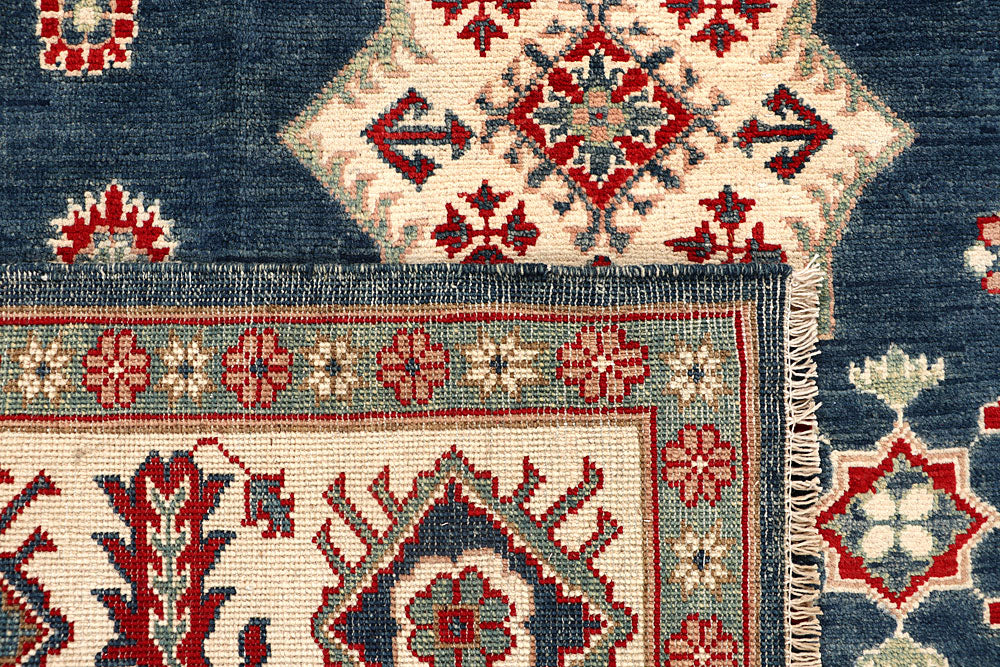 Dark Blue Kazak 8' 1 x 10' - No. 67644 - ALRUG Rug Store