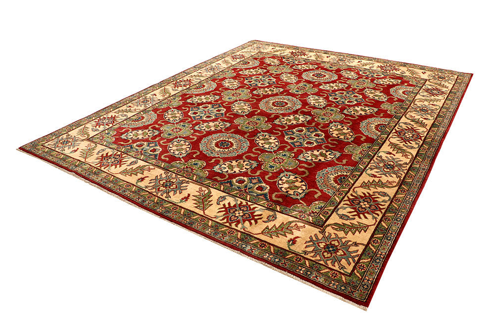 Firebrick Kazak 8' 2 x 9' 10 - No. 67645 - ALRUG Rug Store