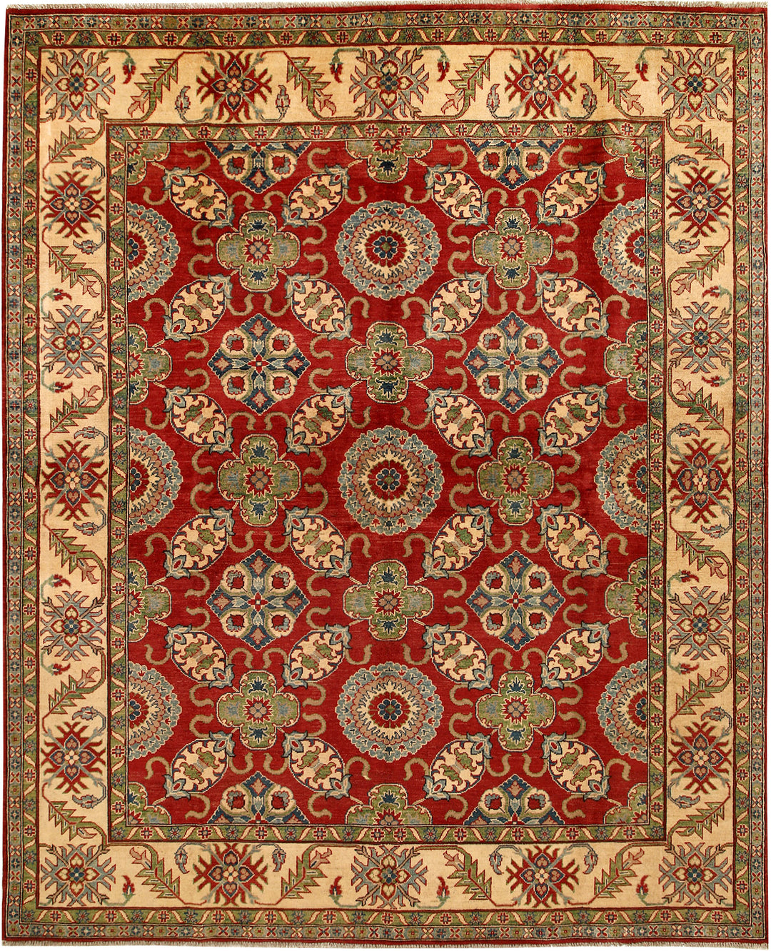Firebrick Kazak 8' 2 x 9' 10 - No. 67645 - ALRUG Rug Store