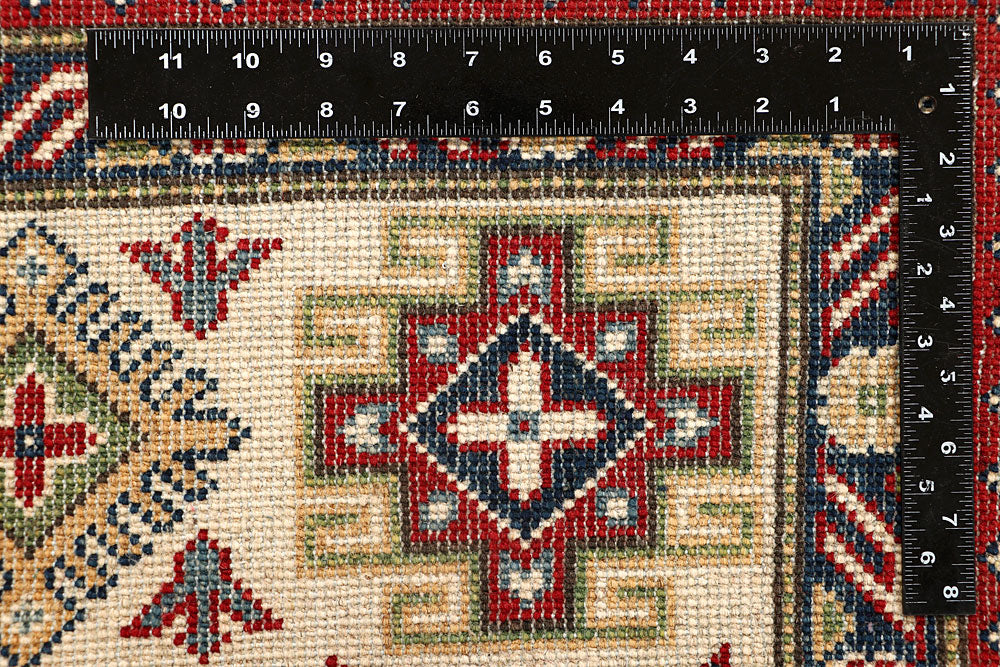 Cadet Blue Kazak 8' 2 x 10' 1 - No. 67646 - ALRUG Rug Store