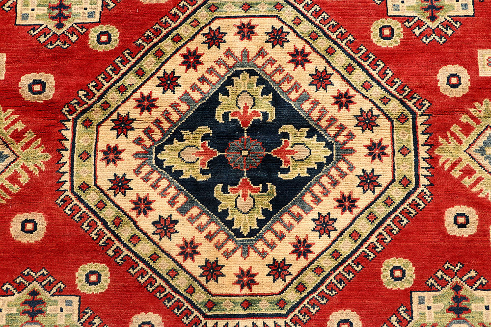 Firebrick Kazak 7' 10 x 9' 6 - No. 67651 - ALRUG Rug Store