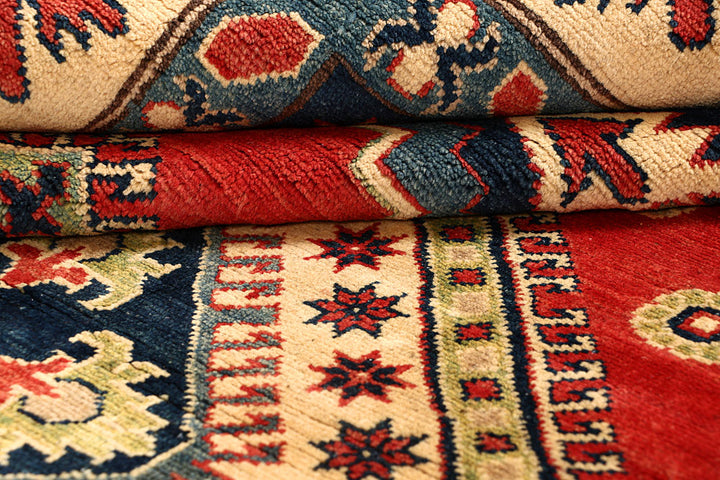 Firebrick Kazak 7' 10 x 9' 6 - No. 67651 - ALRUG Rug Store