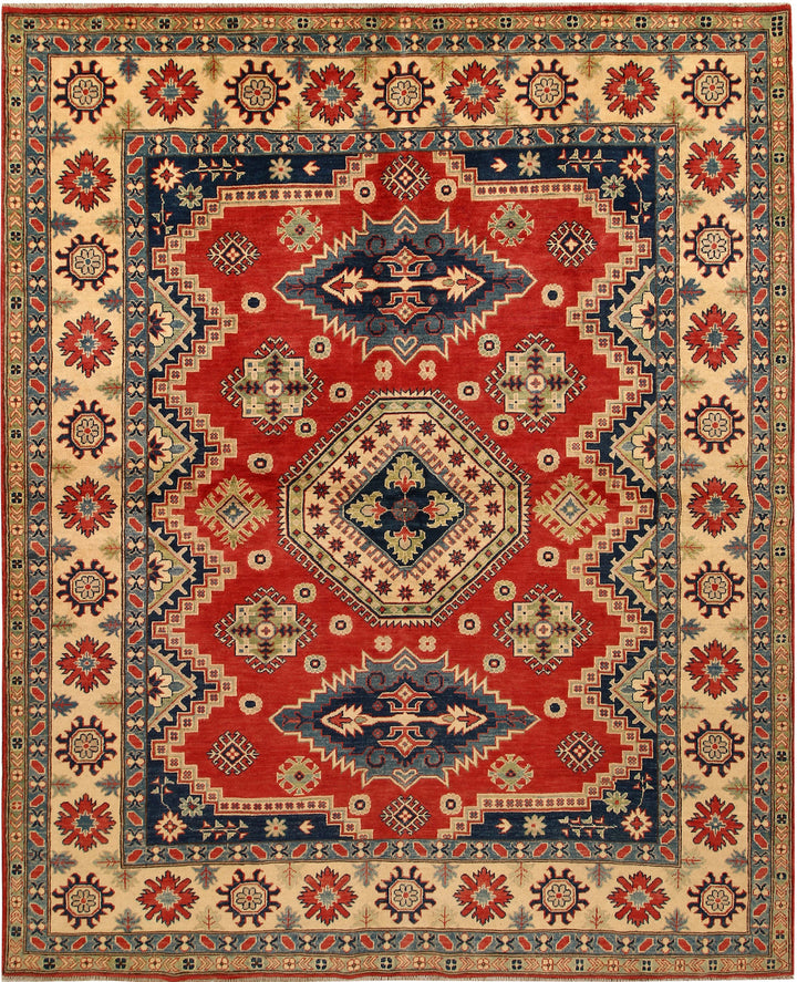 Firebrick Kazak 7' 10 x 9' 6 - No. 67651 - ALRUG Rug Store