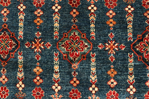 Multi Colored Kazak 5' x 6' 8 - No. 67652 - ALRUG Rug Store