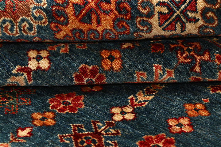 Multi Colored Kazak 5' x 6' 8 - No. 67652 - ALRUG Rug Store