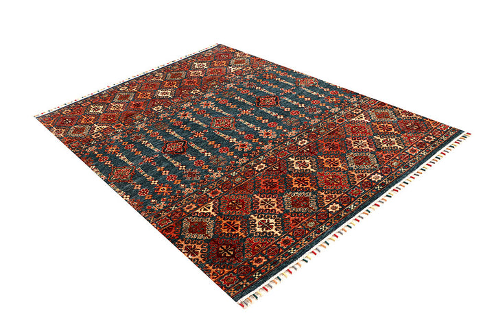 Multi Colored Kazak 5' x 6' 8 - No. 67652 - ALRUG Rug Store