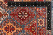 Multi Colored Kazak 5' x 6' 8 - No. 67652 - ALRUG Rug Store