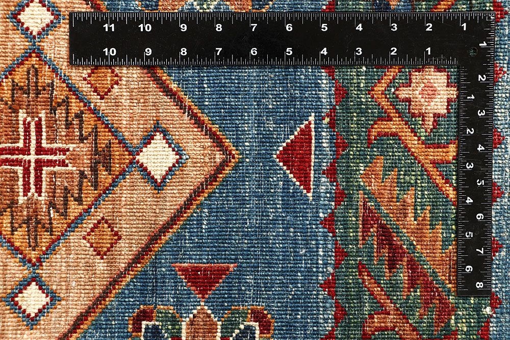 Steel Blue Kazak 5' 6 x 7' 7 - No. 67653 - ALRUG Rug Store