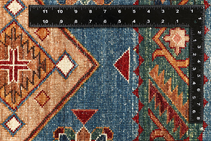 Steel Blue Kazak 5' 6 x 7' 7 - No. 67653 - ALRUG Rug Store