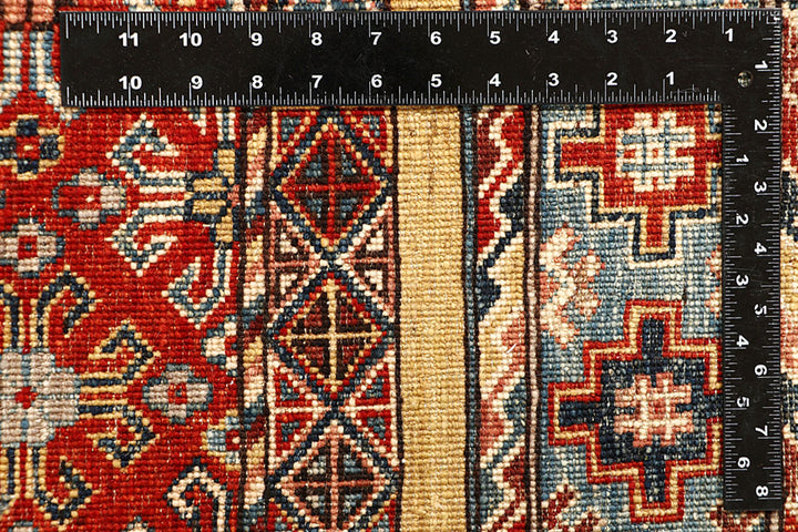 Multi Colored Kazak 5' 6 x 8' 1 - No. 67655 - ALRUG Rug Store