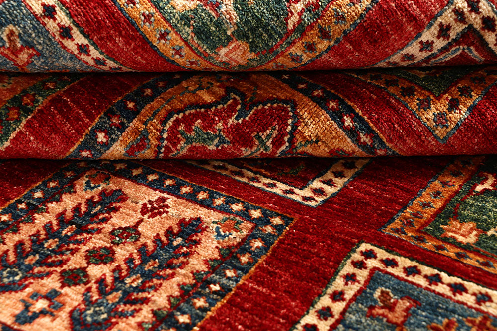 Firebrick Kazak 5' 8 x 7' 10 - No. 67657 - ALRUG Rug Store