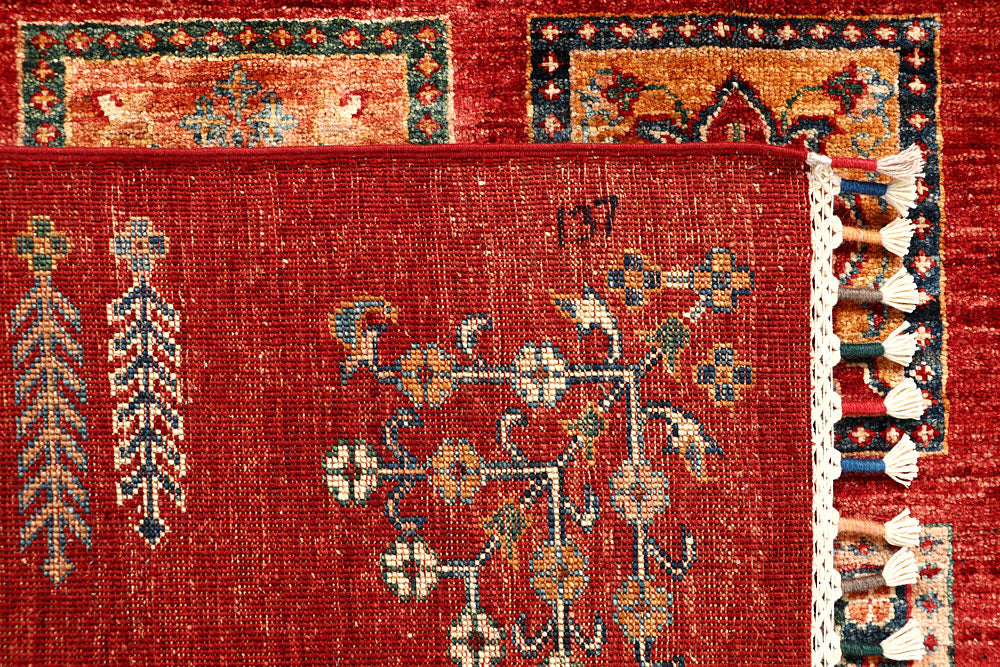 Firebrick Kazak 5' 8 x 7' 10 - No. 67657 - ALRUG Rug Store
