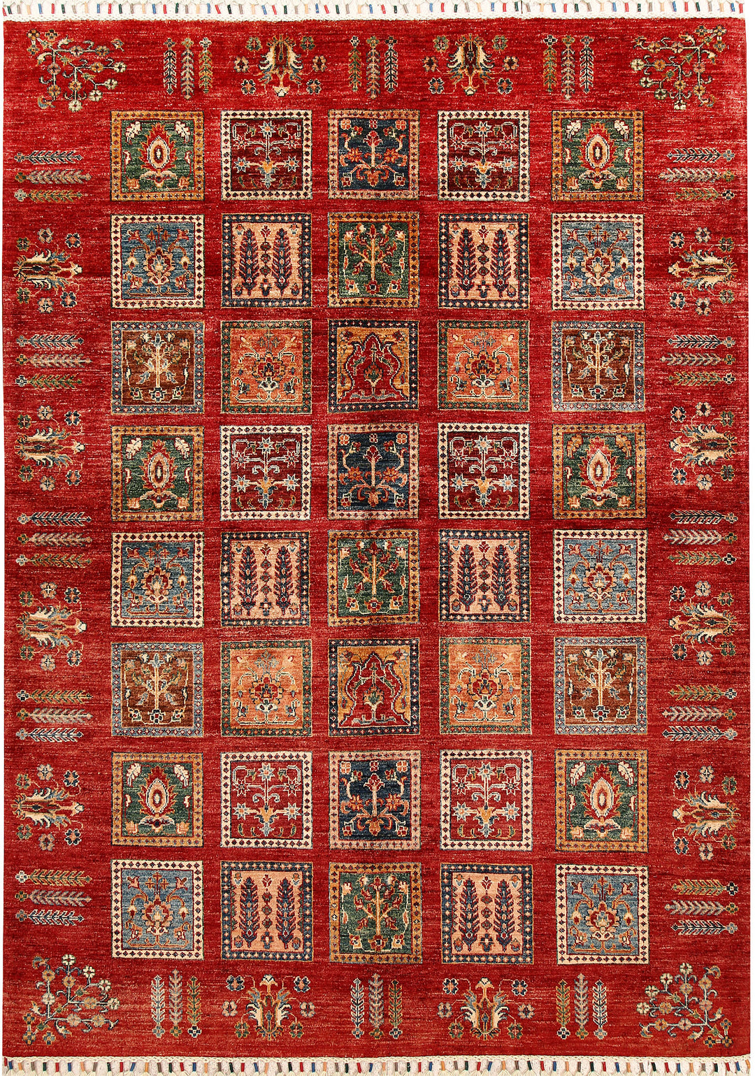 Firebrick Kazak 5' 8 x 7' 10 - No. 67657 - ALRUG Rug Store