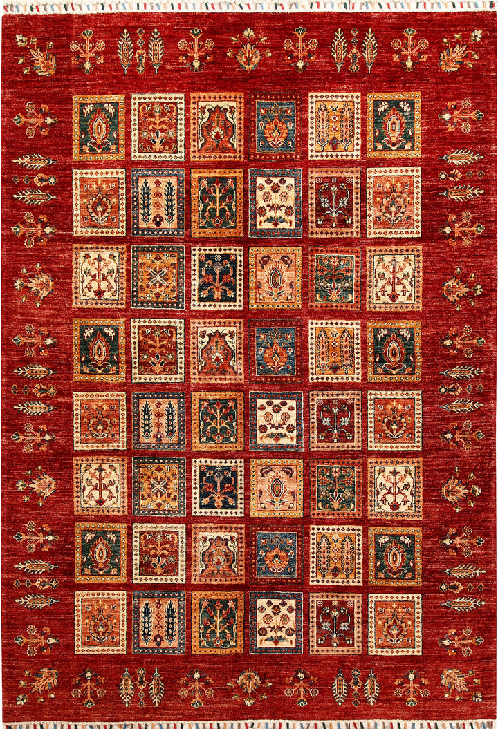 Firebrick Kazak 5' 9 x 8' 3 - No. 67659 - ALRUG Rug Store