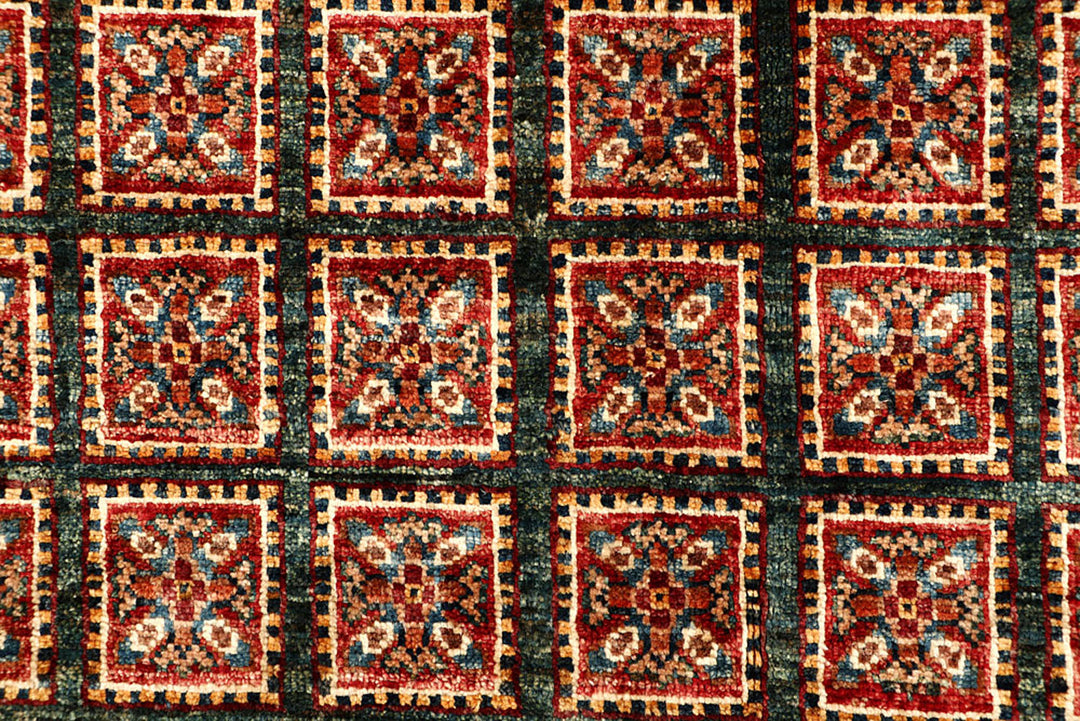 Multi Colored Kazak 6' 11 x 10' - No. 67662 - ALRUG Rug Store