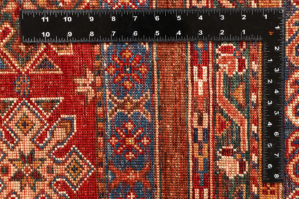 Multi Colored Kazak 6' 9 x 9' 11 - No. 67663 - ALRUG Rug Store