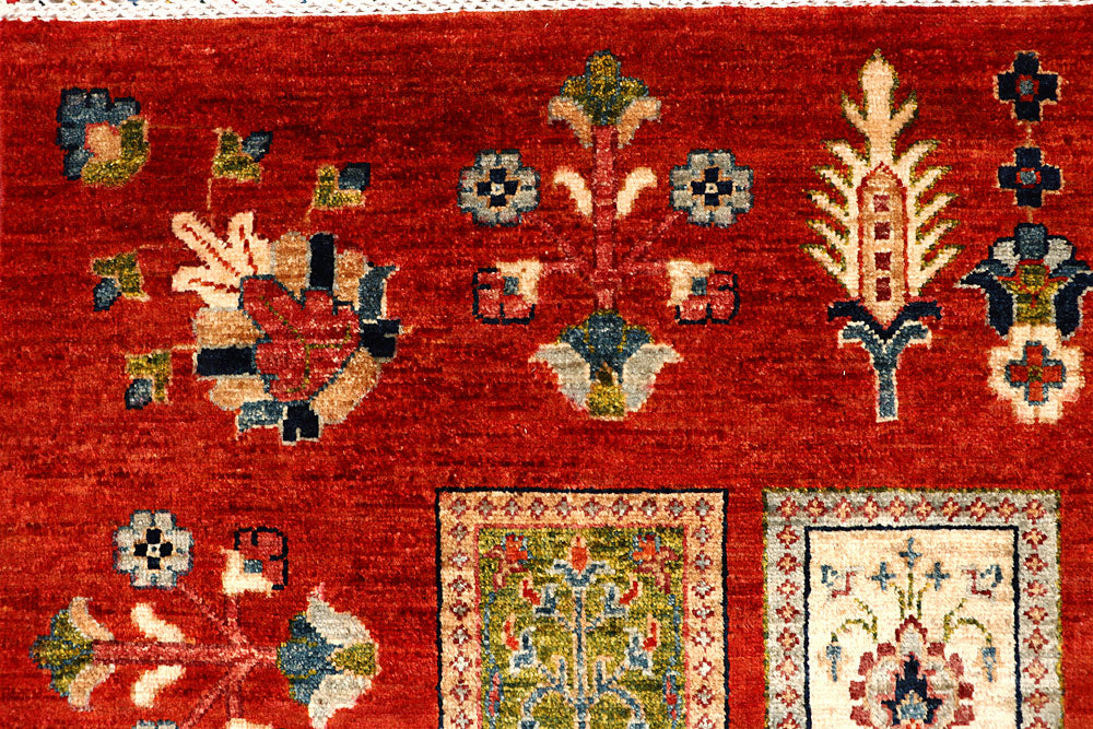 Firebrick Kazak 7' 10 x 9' 7 - No. 67664 - ALRUG Rug Store