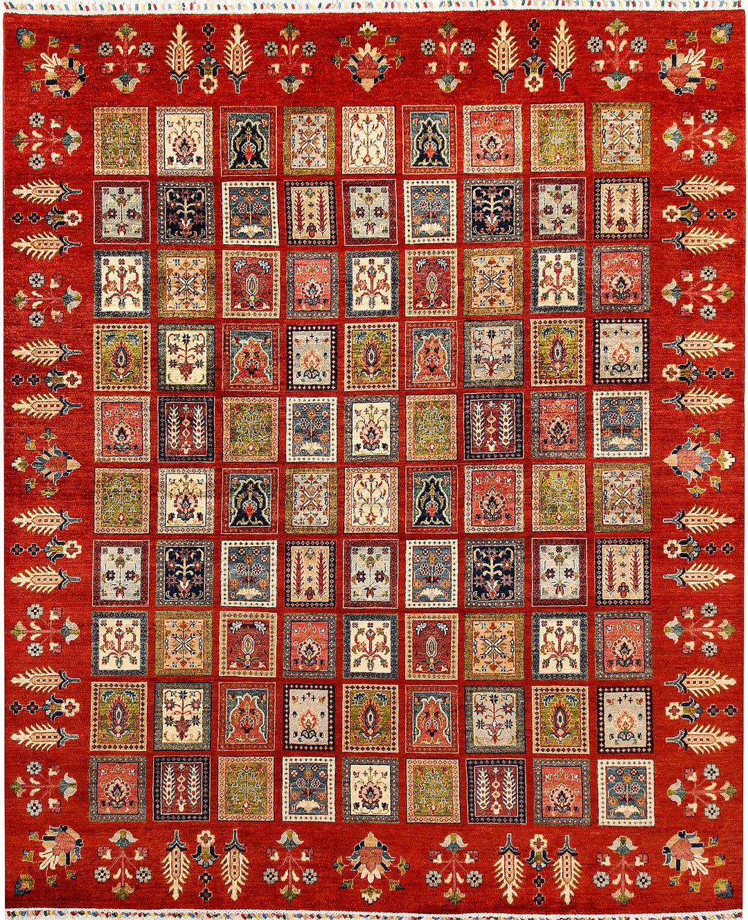 Firebrick Kazak 7' 10 x 9' 7 - No. 67664 - ALRUG Rug Store